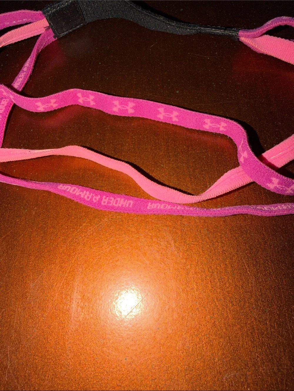Under Armour three pink